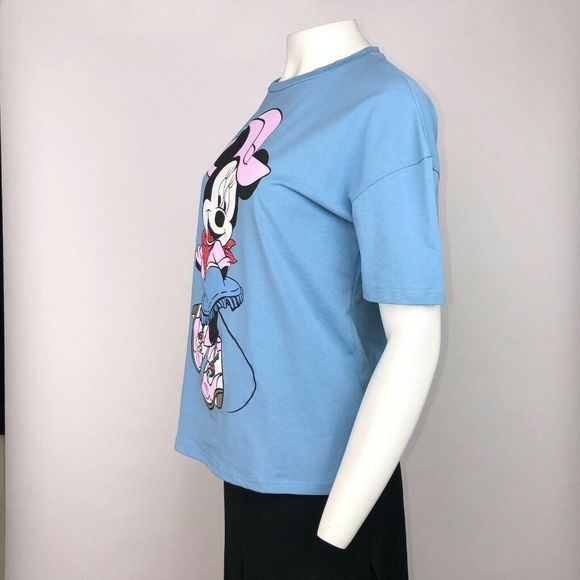 ZARA DISNEY MINNIE MOUSE COWGIRL WESTERN T-SHIRT - Picture 6 of 8